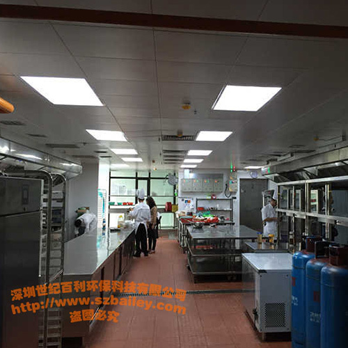 太阳升幼儿园深圳世纪百利油烟净化一体