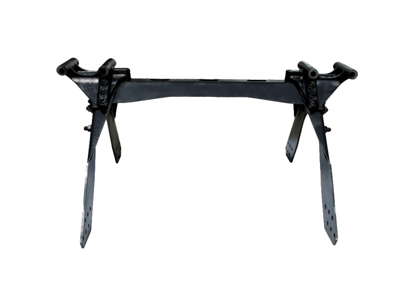 Thrust rod lower bracket assembly
