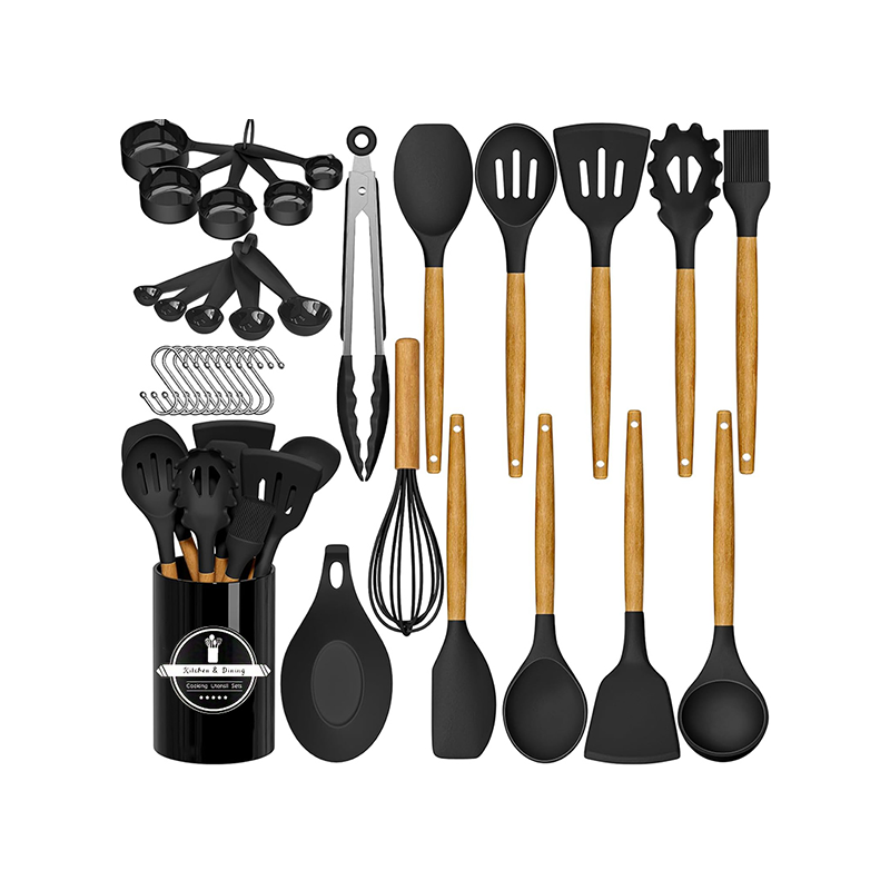 1-33 piece set in black