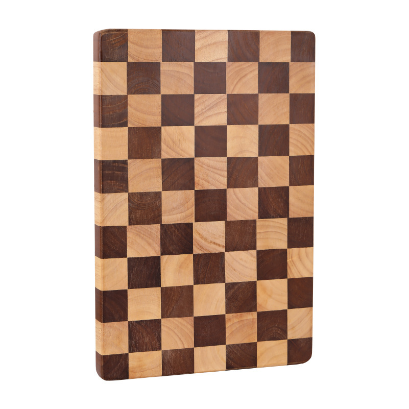 Creative checkerboard cutting board for home chopping board mosaic cutting board