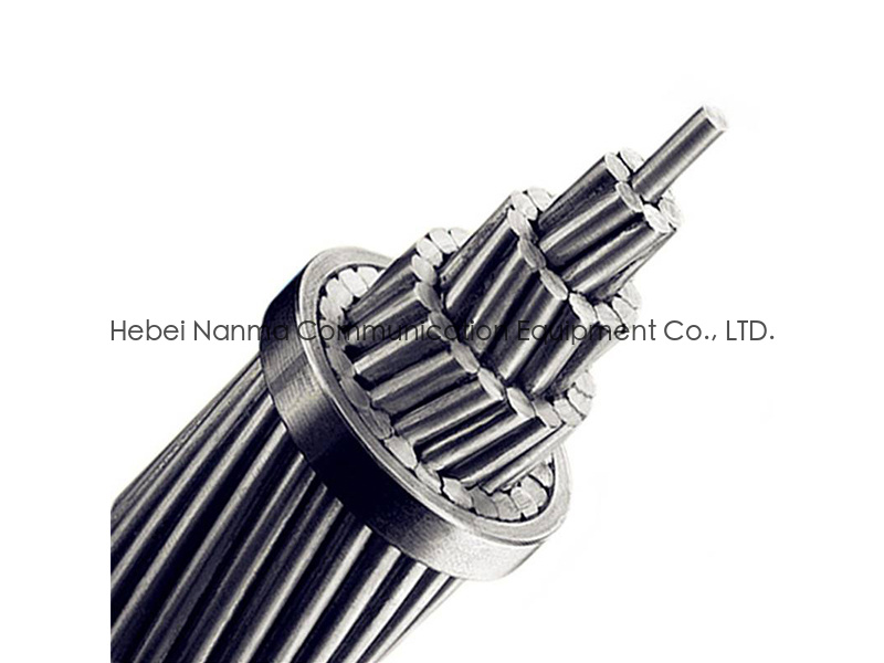 Steel-reinforced aluminum stranded wire