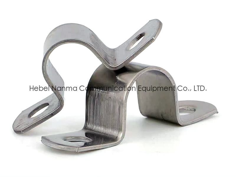 Stainless steel pipe card