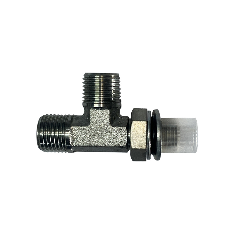 ACCH-OG METRIC MALE 24°CONE / METRIC MALE ADJUSTABLE STUD END ISO 6149-2 RUN TEE