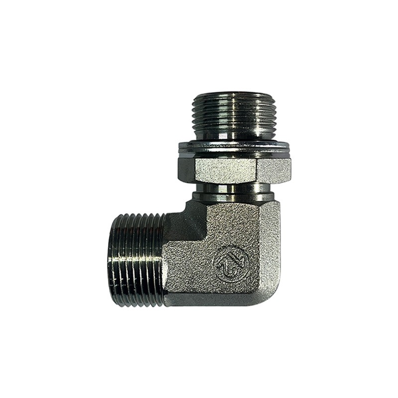 1CG9-OG 90°ELBOW BSP THREAD ADJUSTABLE STUD ENDS WITH O-RING SEALING