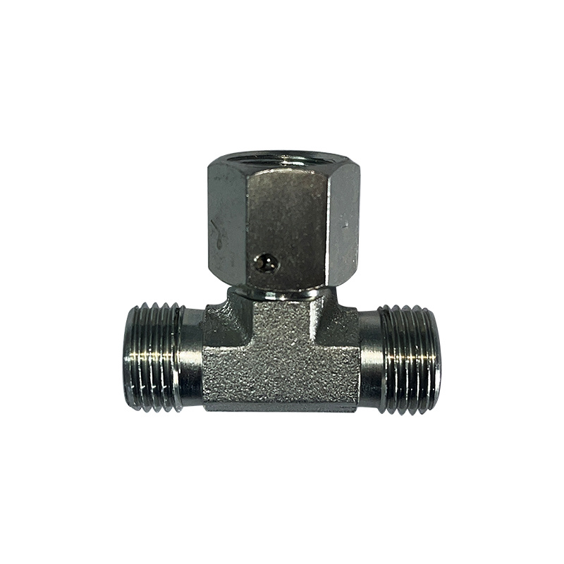 BC BRANCH TEE FITTINGS WITH SWIVEL NUT