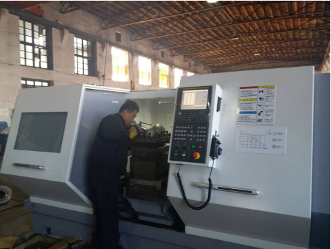 Dalian metallurgical tools factory co. Ltd. introduced advanced CNC machine tools into use