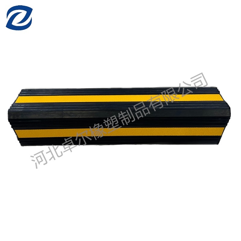 Rubber wheel block