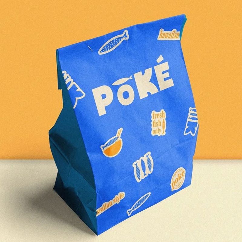 Kraft Paper Food Bag