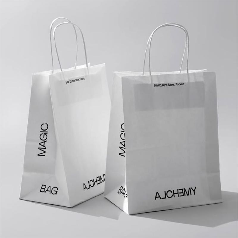 White Paper Bags