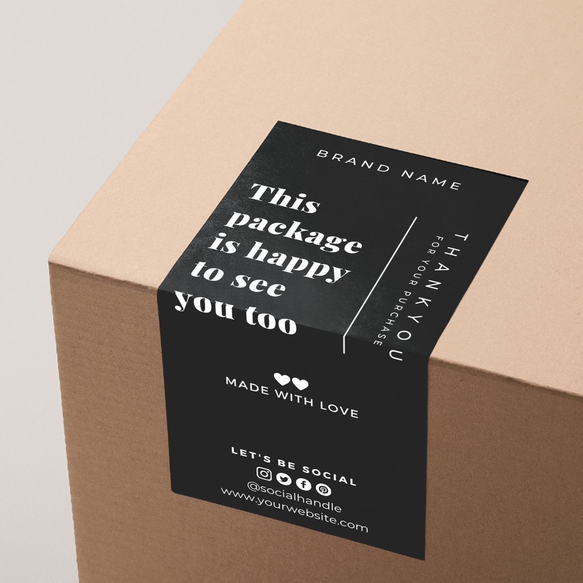 Packaging Stickers