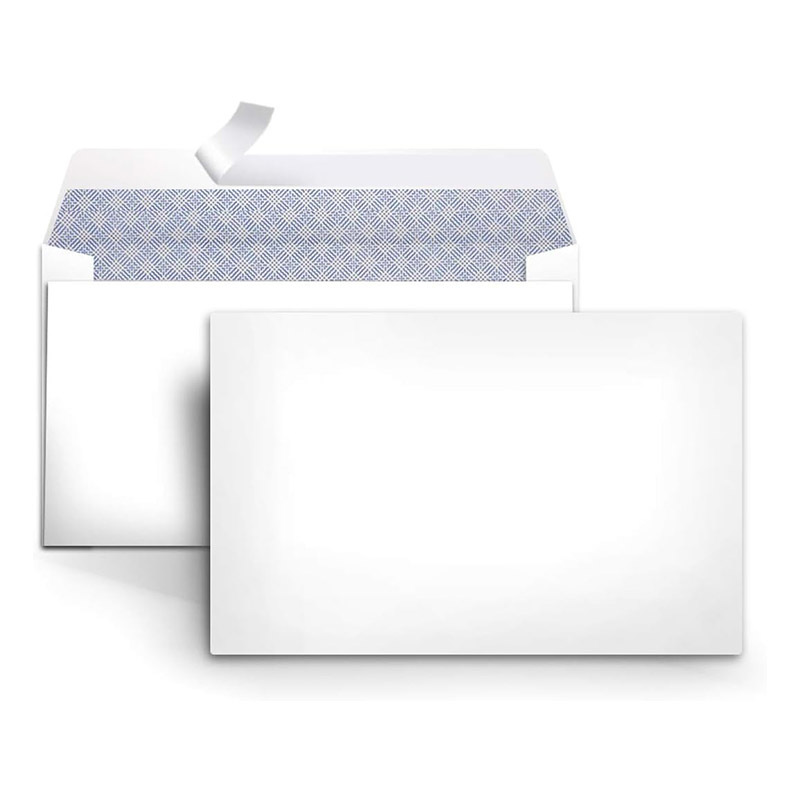 Envelopes with Peel and Seal