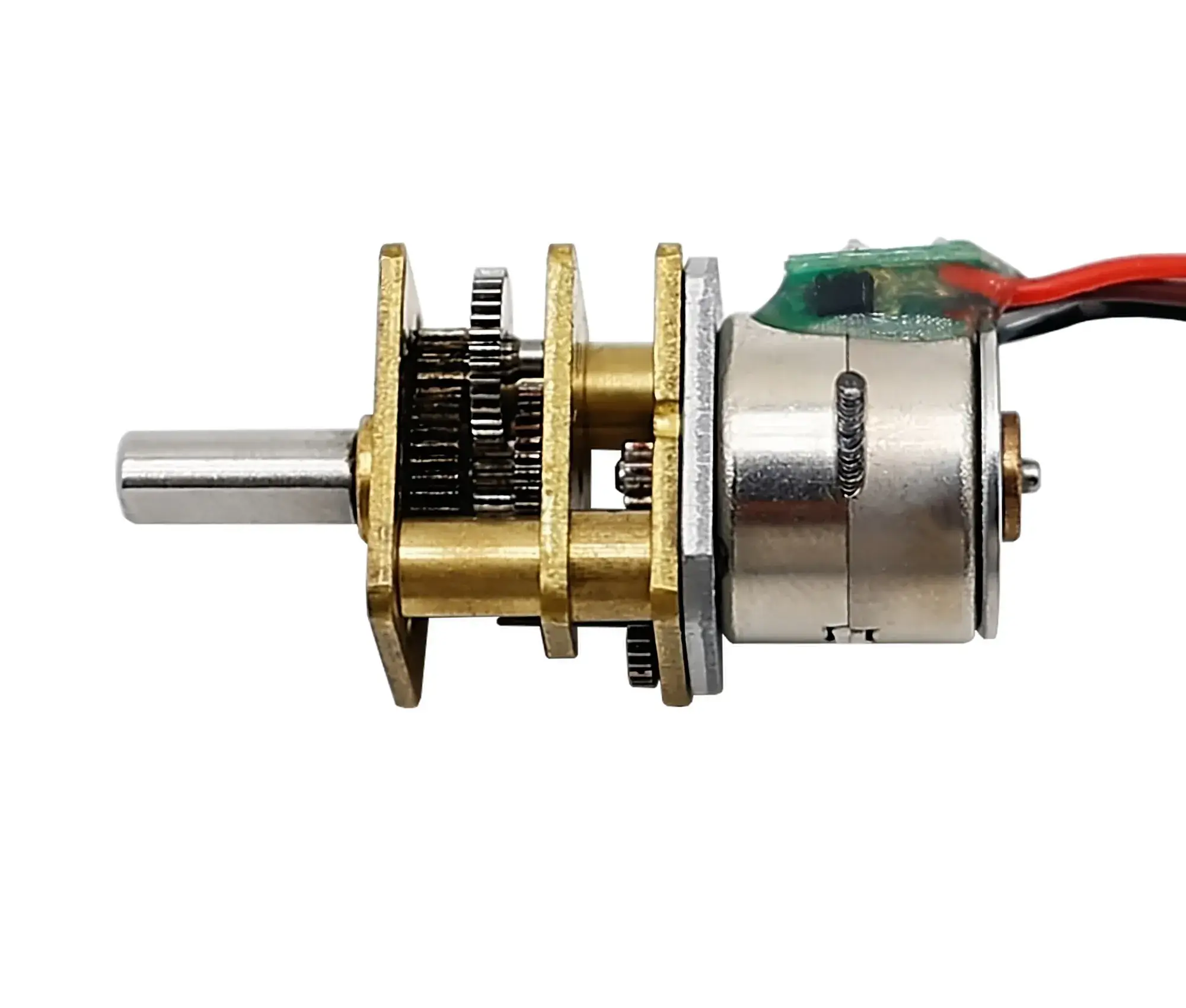 5V 10mm D Shaft 1.8°-0.9°/step Gearbox Stepper Motor Model GM12-10BY