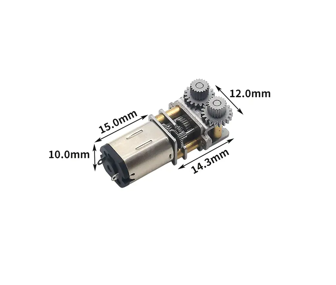 12mm Dia 3V 6V 12V DC N20 Gear Motor 16/33/67RPM For 3D Printing Pen or Print Pen