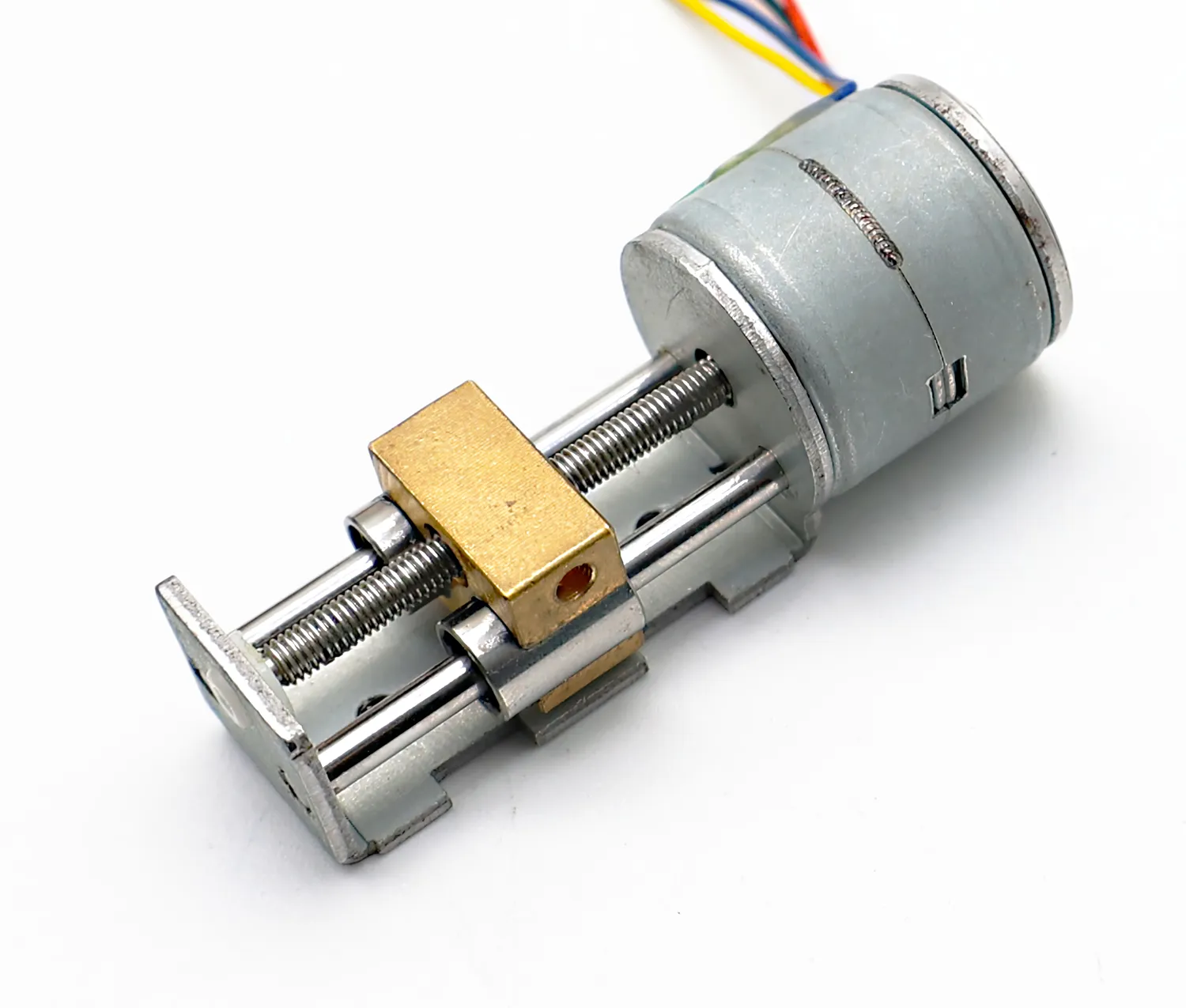 12V Linear Stepper Actuator Φ20mm - 20BY-32 Copper Slider