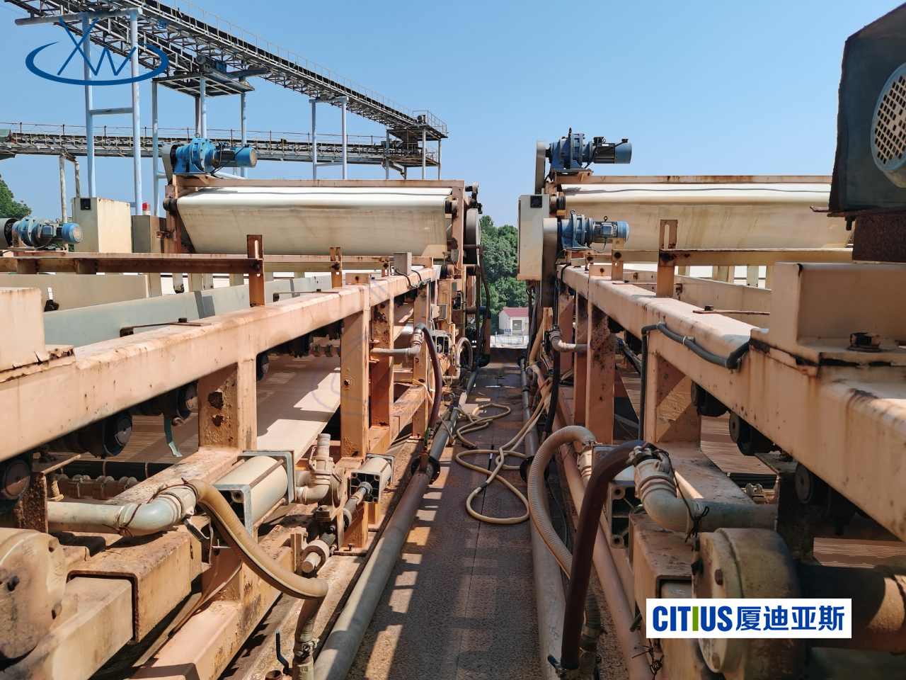 High-efficiency application of industrial filter cloth and filter mesh belts in the treatment of mechanism sand washing and sand sludge