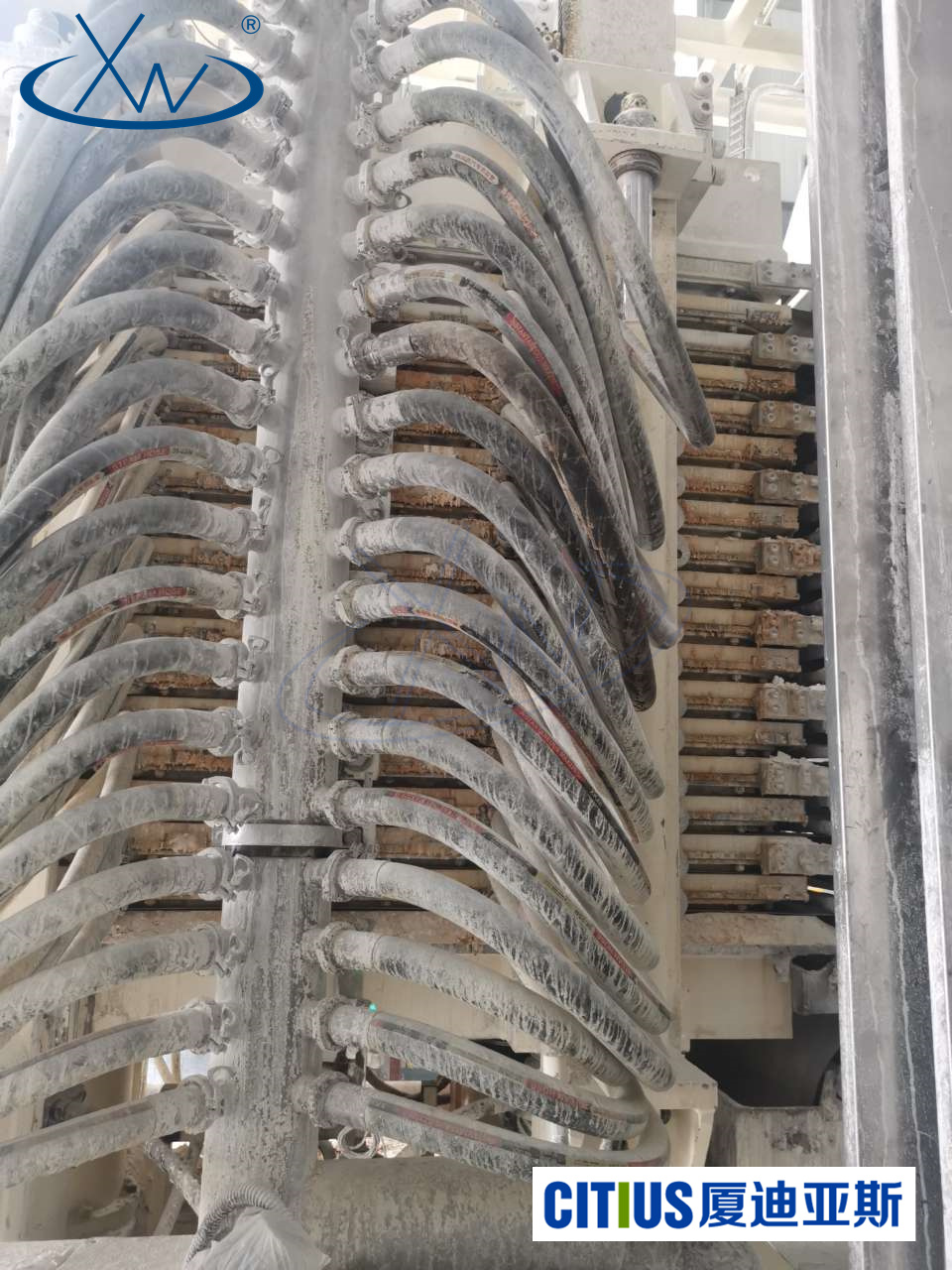Applications of industrial filter cloth and filter mesh: Vertical filter press, chemical industry, 4A zeolite