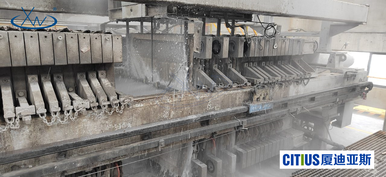 Filter cloth for plate and frame filter press - industrial filter cloth, filter mesh usage - phosphate beneficiation industry, processing phosphate ore, phosphate tailings