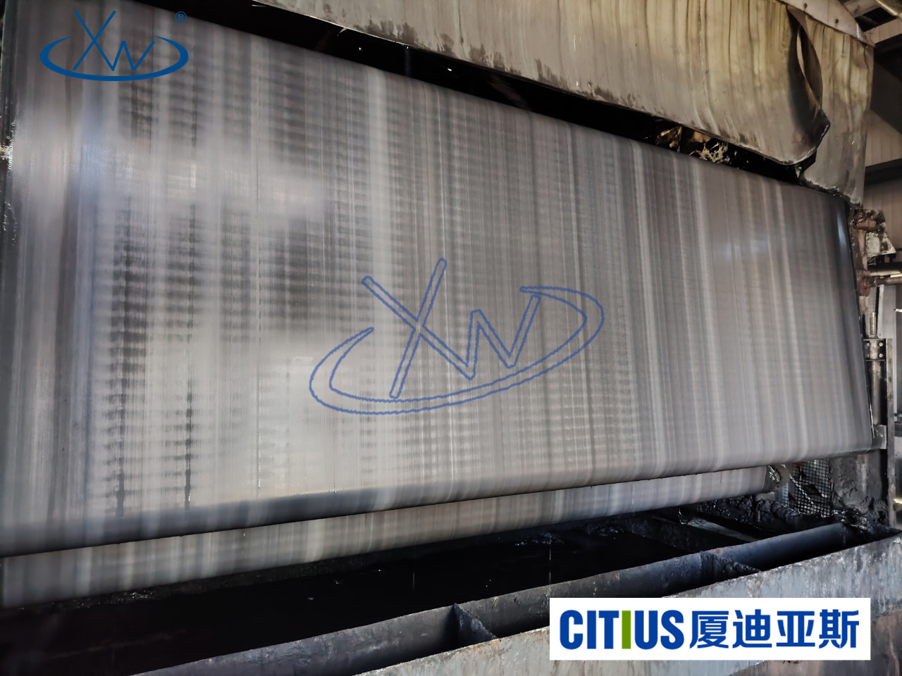 Industrial filter cloth, filter mesh applications - horizontal vacuum belt filter, coal chemical coal powder ash dehydration