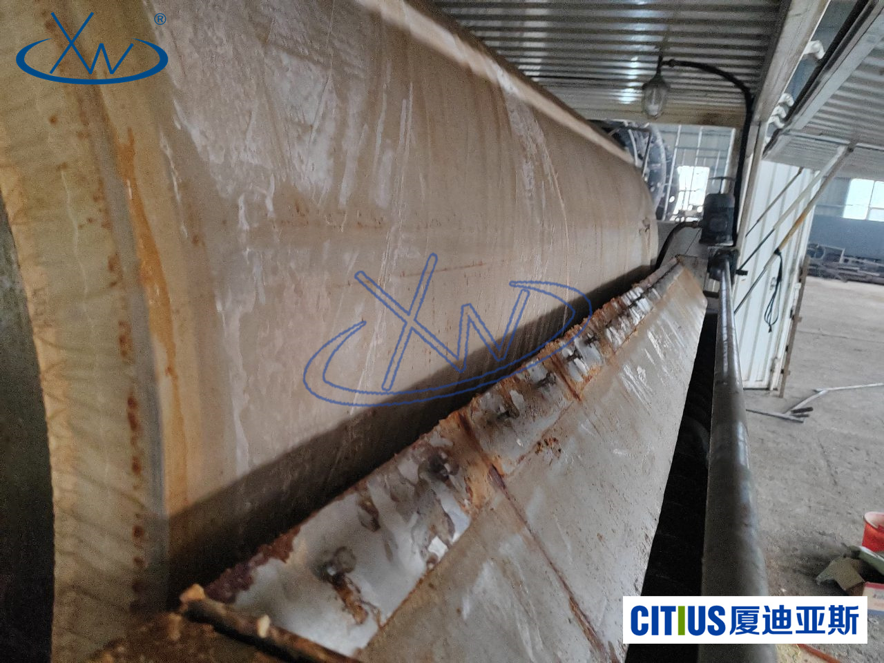 Industrial filter cloth application - Rotary vacuum filter - Wastewater treatment and lithium extraction