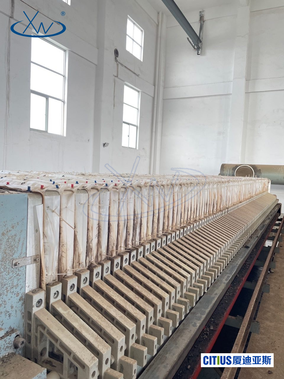 Plate and frame filter press filter cloth - Industrial filter cloth applications - Industrial and domestic wastewater solid-liquid separation