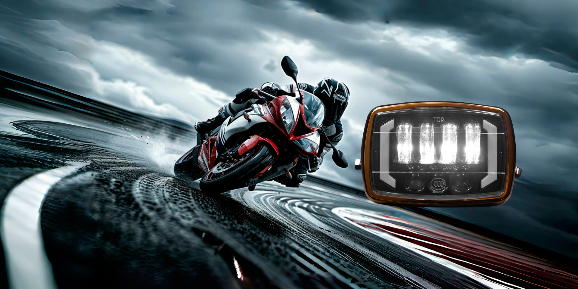 Light up the future, curve overtaking!
