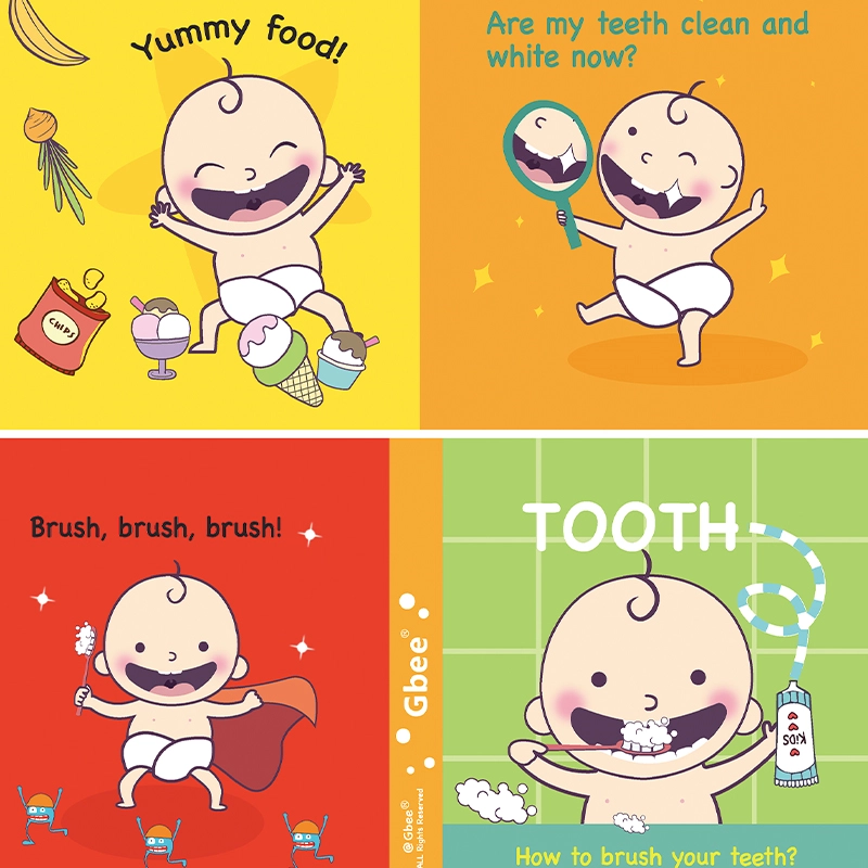 Baby cloth book