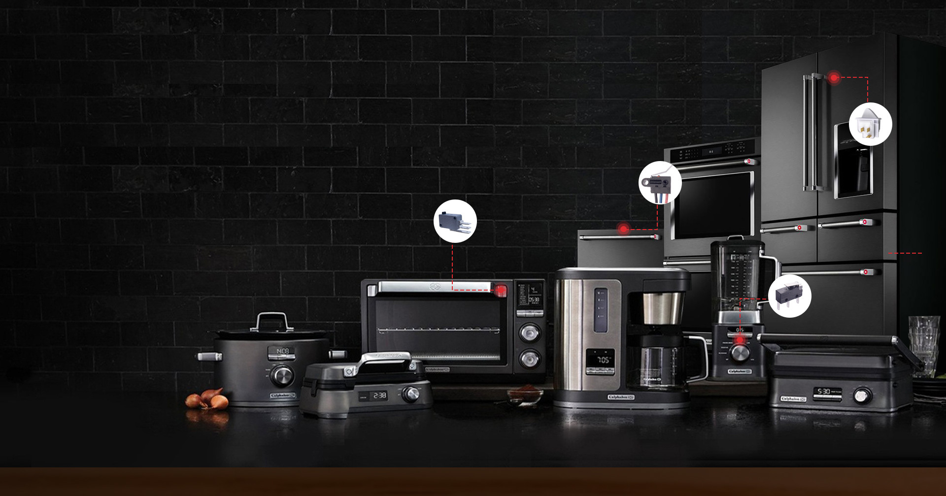 Household appliances and living utensils