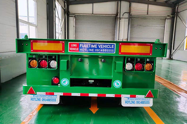 40ft 3-axle flatbed container semi trailer 40ft 3-axle flatbed container semi trailer