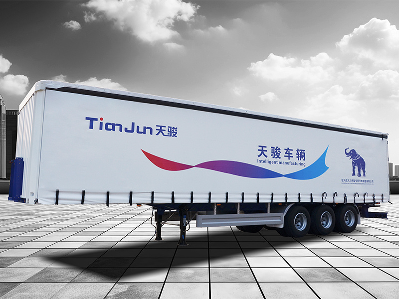Side Curtain Van Semi Trailer Side Curtain Van Semi Trailer