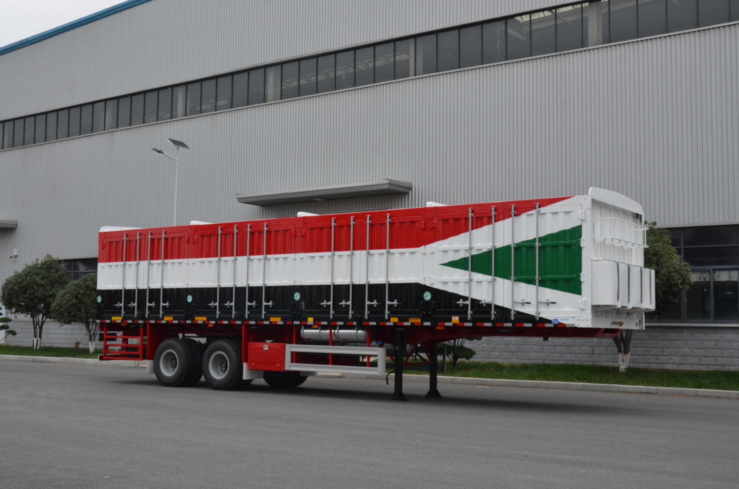 Van Stake Semi Trailer