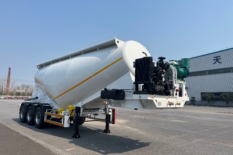 Bulk Cement Tanker Semi Trailer