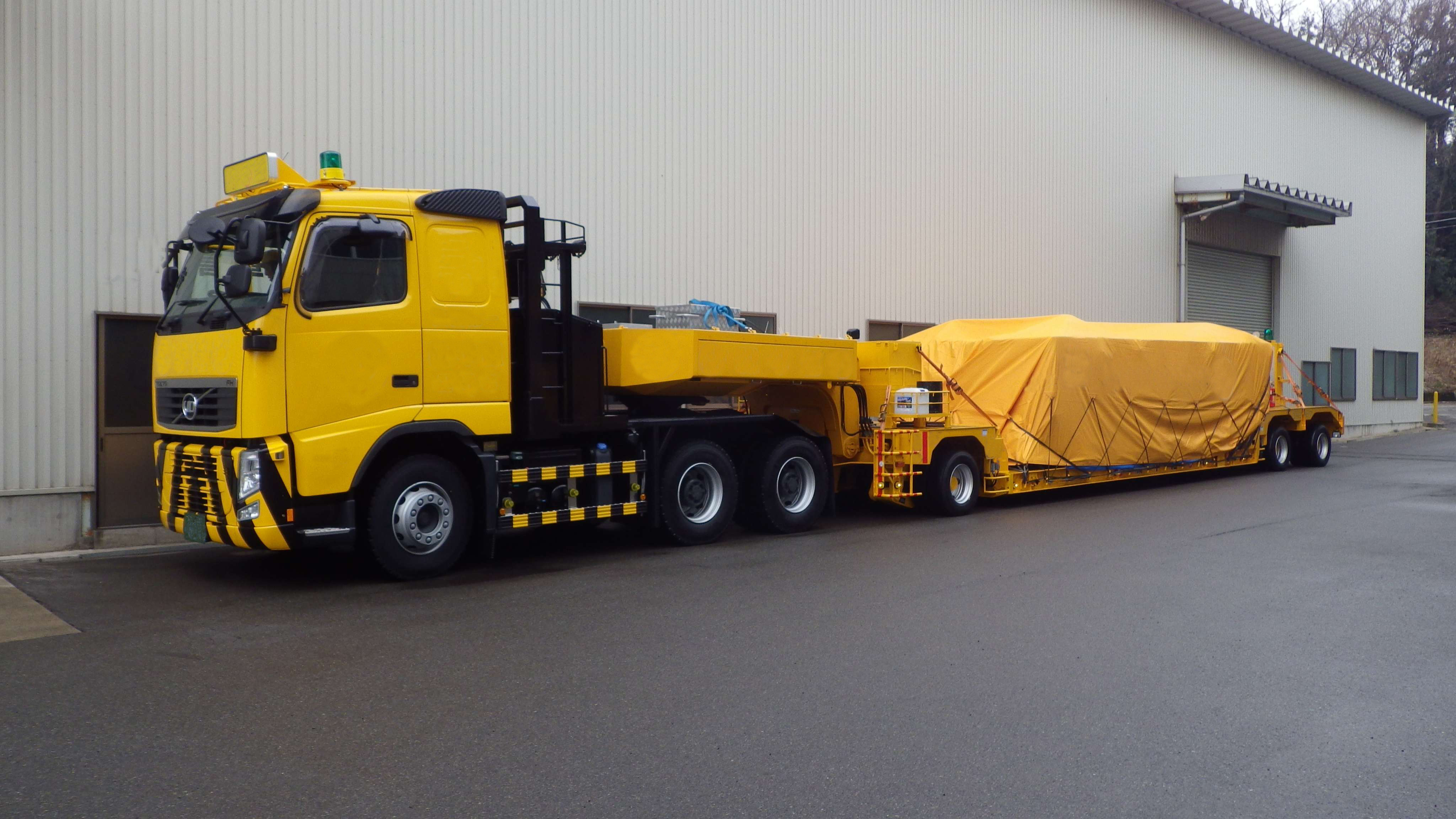 2-Axle Concave Axle Steered Air Suspension Semi Trailer