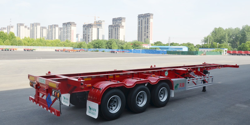 Hazardous Goods Container Semi Trailer