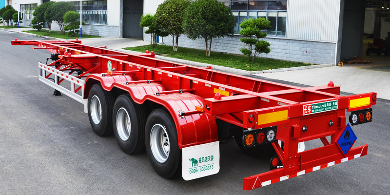 Hazardous Goods Container Semi Trailer