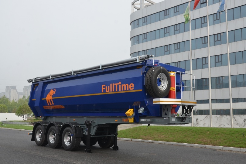 9.52M 3-Axle Dump Semi Trailer