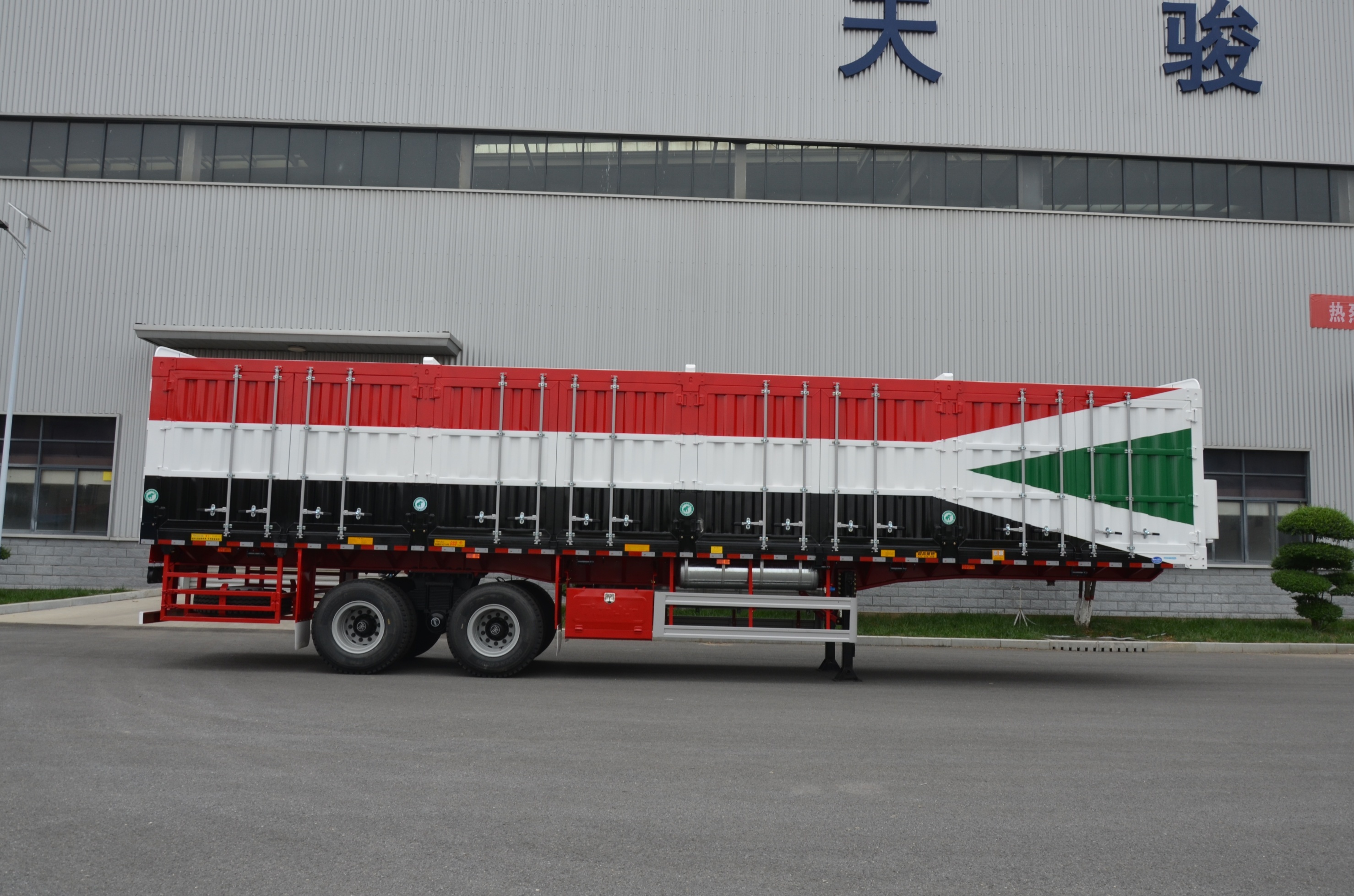 Van Stake Semi Trailer