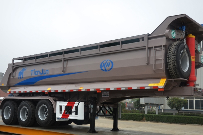 1 Dump Semi Trailer will be shipped to Saudi Arabia