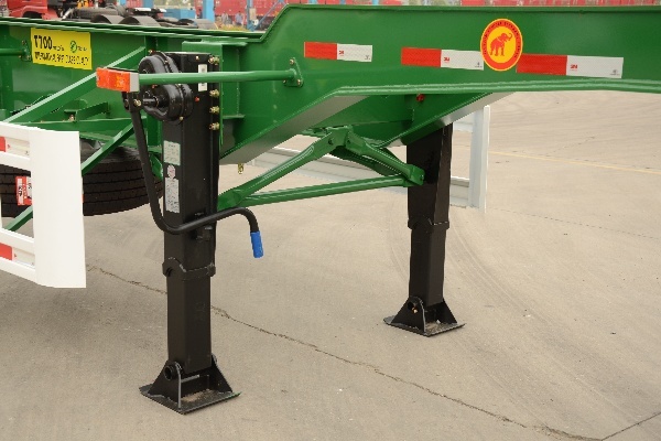3-Axle Gooseneck Container Skeletal Semi Trailer 3-Axle Gooseneck Container Skeletal Semi Trailer