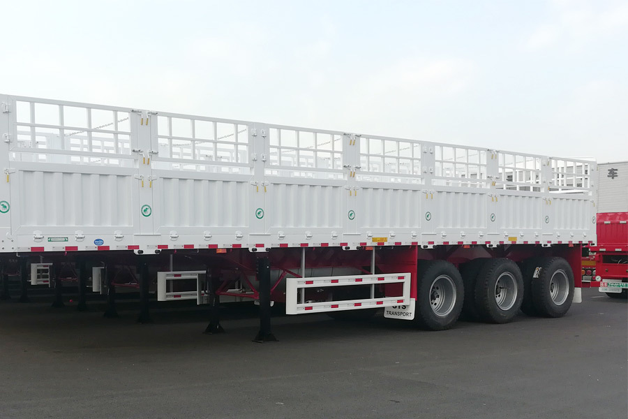 3-Axle Stake Semi Trailer will be shipped to Vietnam 3-Axle Stake Semi Trailer will be shipped to Vietnam