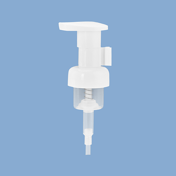 Fancy bottle type foam dispensing pump head
