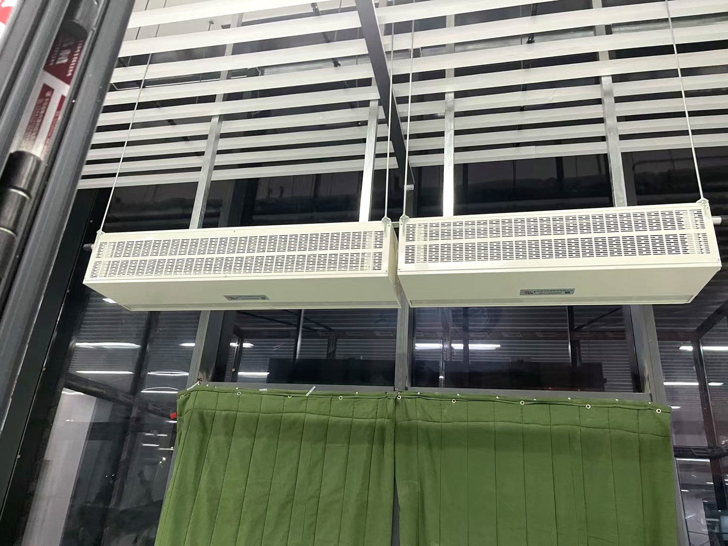 贯流式热水蒸汽型空气幕
