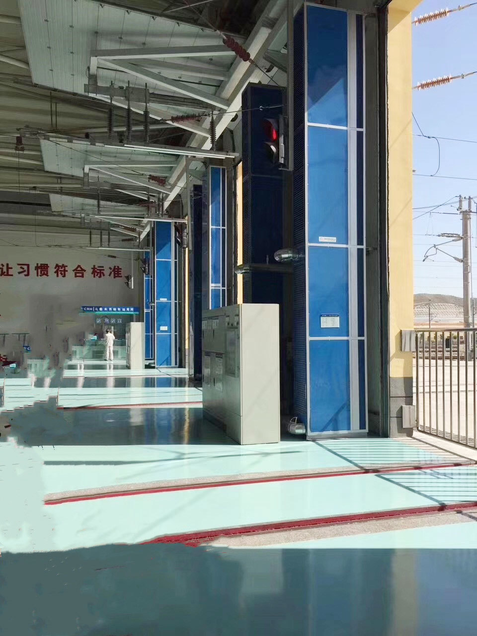 离心侧吹热水蒸汽型空气幕