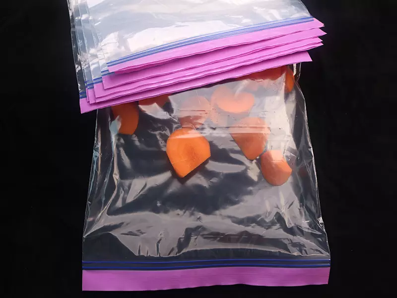 食品保鲜密封袋双链