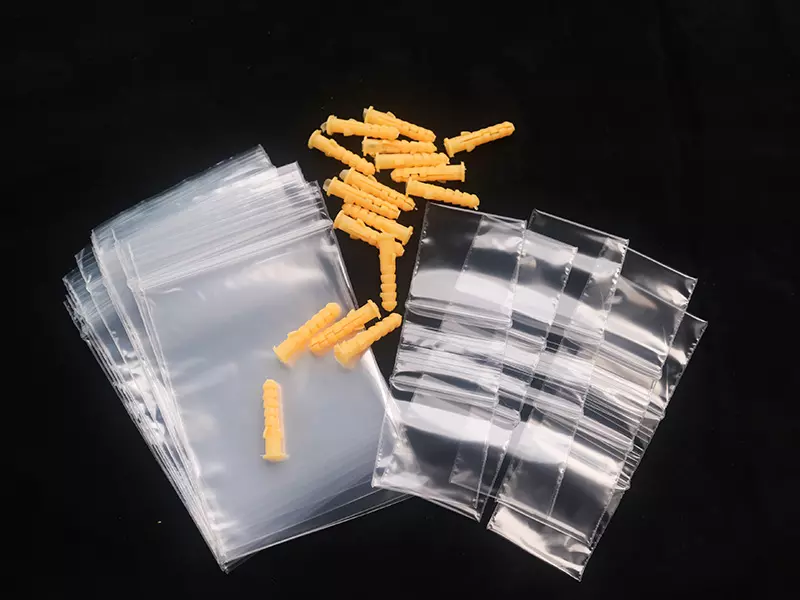 Transparent Zip-Lock bag