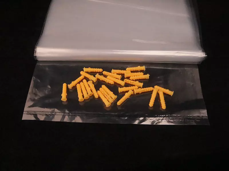 Bottom sealed flat poly bag
