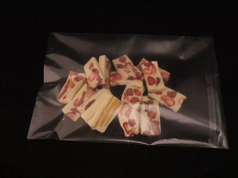 CPP with adhesive tape side seal bag