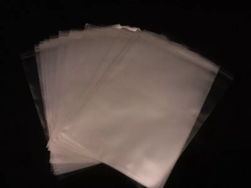 LDPE side seal flat poly bag