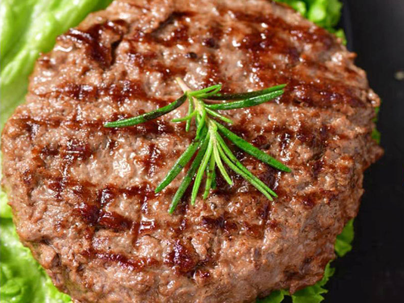 手作牛肉饼