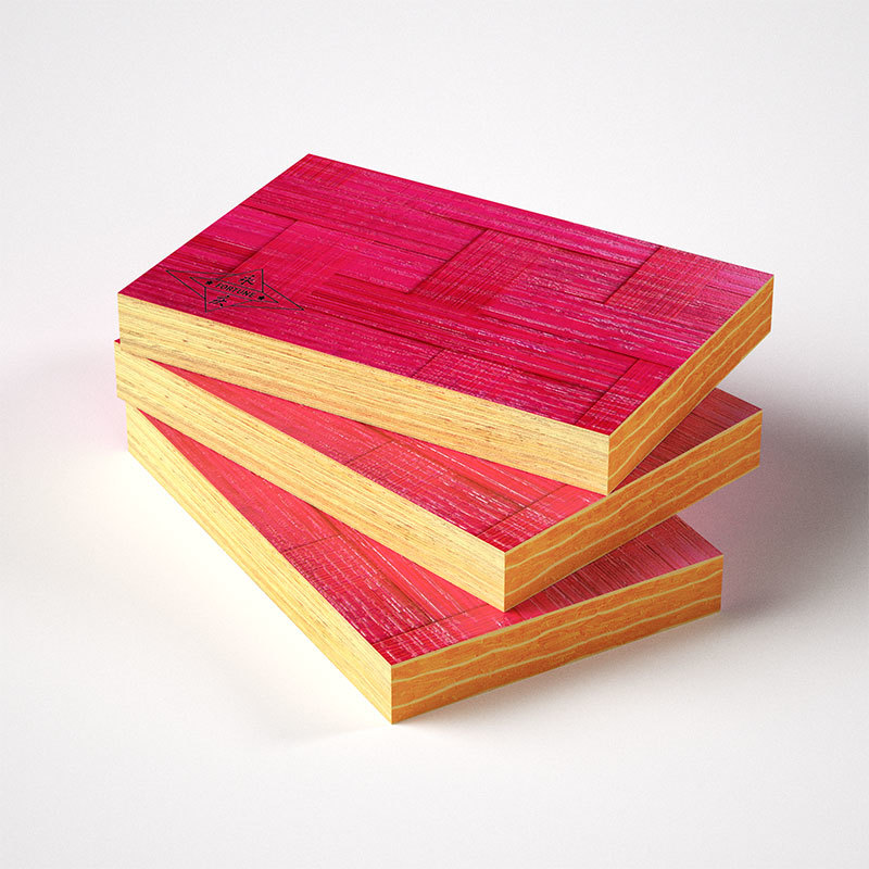 Bamboo-Wood Composite ▪ Red Mat Top with Bamboo Bottom