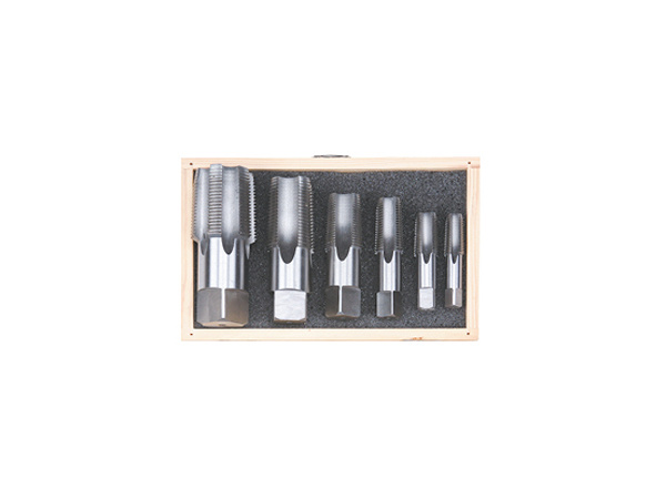 6 pieces Carbon Steel (NPT TAPER PIPE TAP SET)